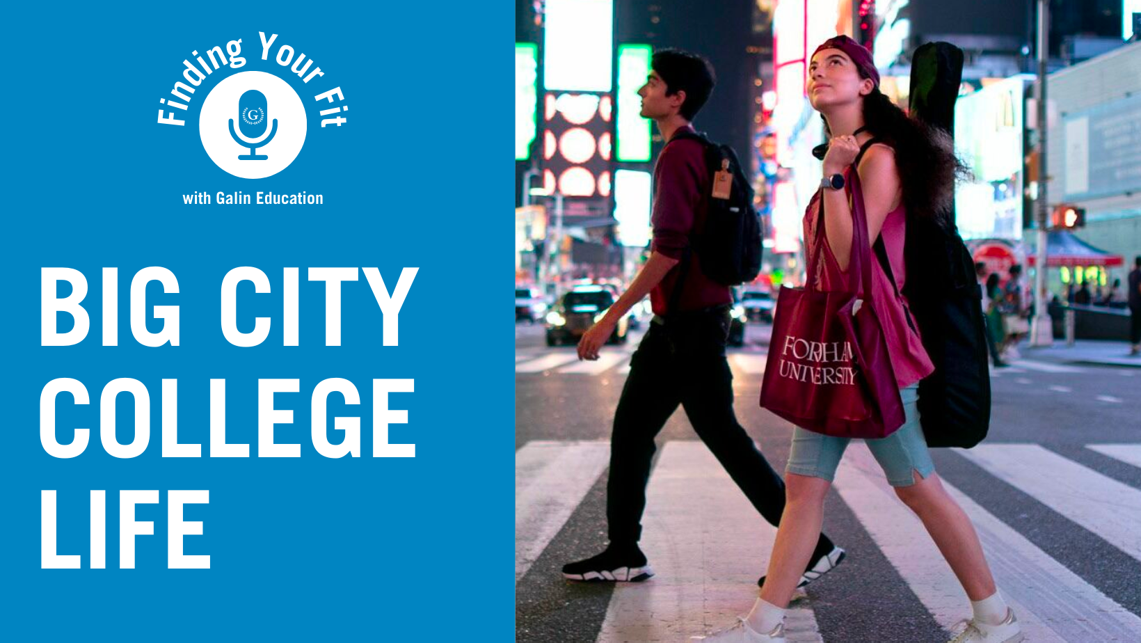 Finding Your Fit: Big City College Life